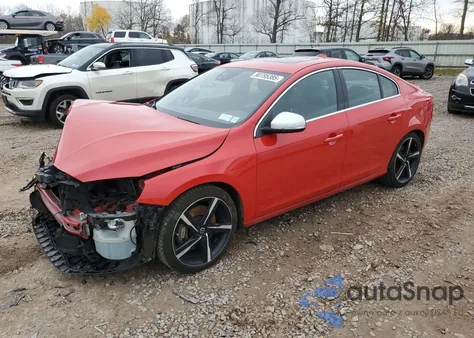 2016 Volvo S60 Polestar z USA, uszkodzony, nr VIN YV1902TS9G2390329